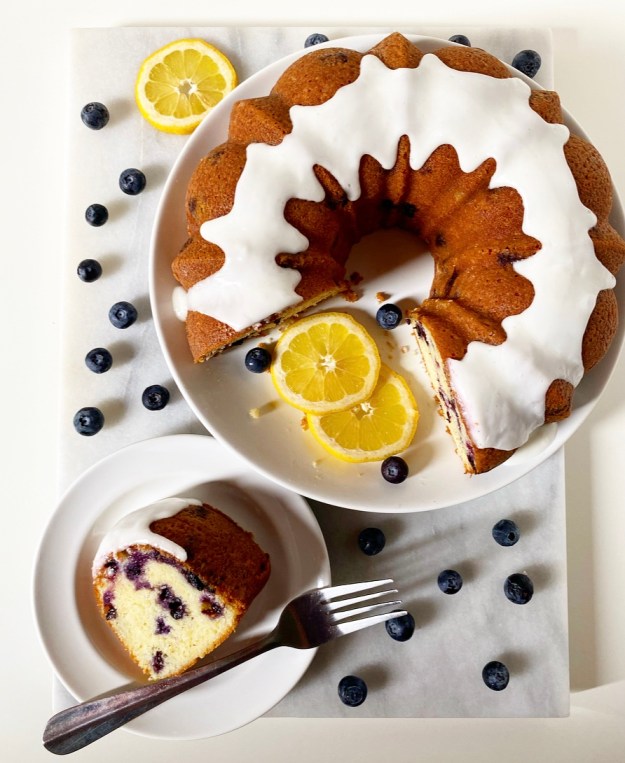 Blueberry Lemon Bundt Cake