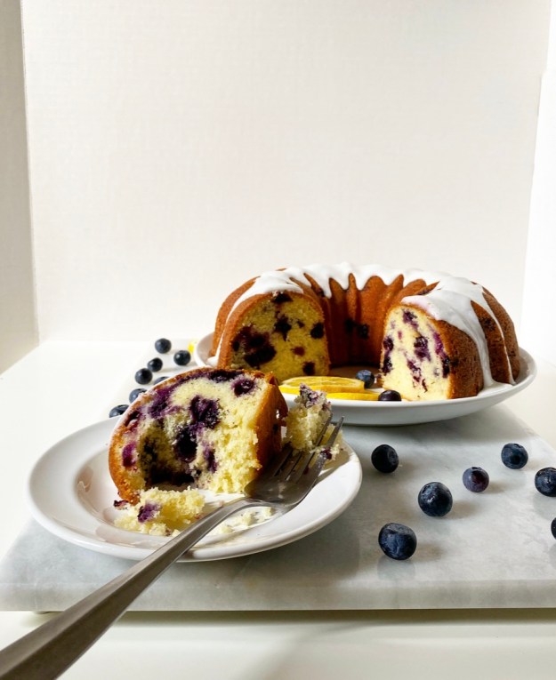 Blueberry Lemon Bundt Cake