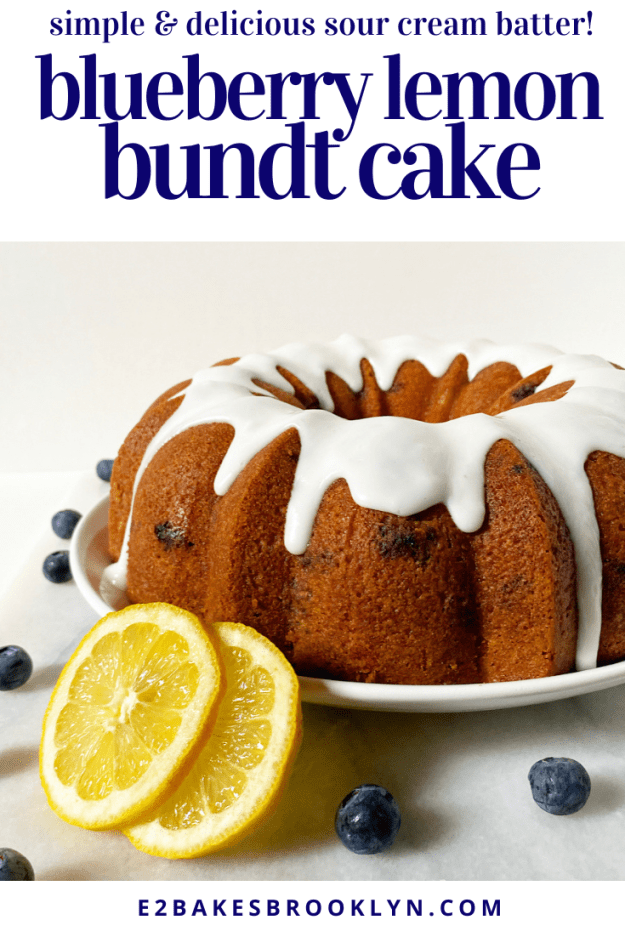 Blueberry Lemon Bundt Cake