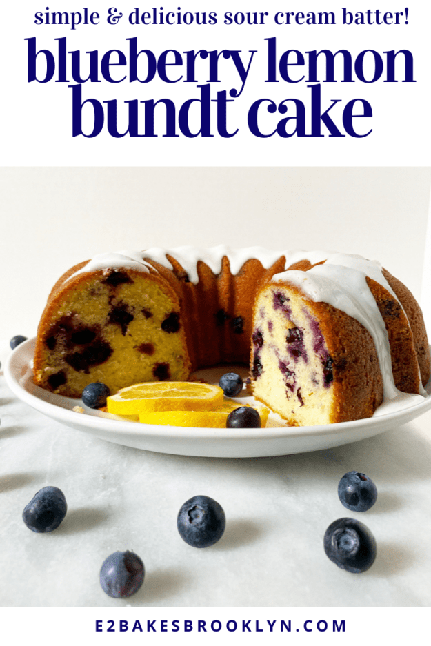 Blueberry Lemon Bundt Cake