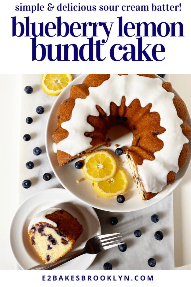 Blueberry Lemon Bundt Cake