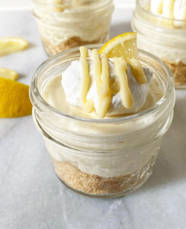 Little Lemon Pie Jars
