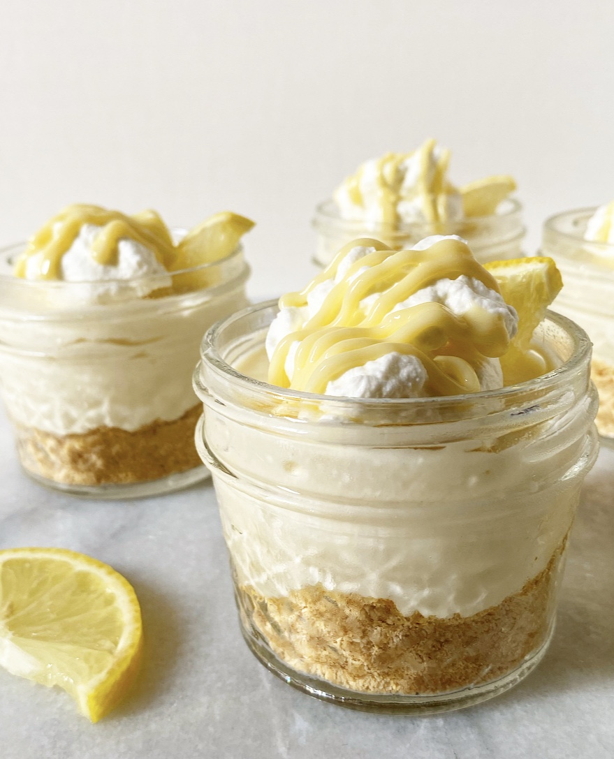 Little Lemon Pie Jars