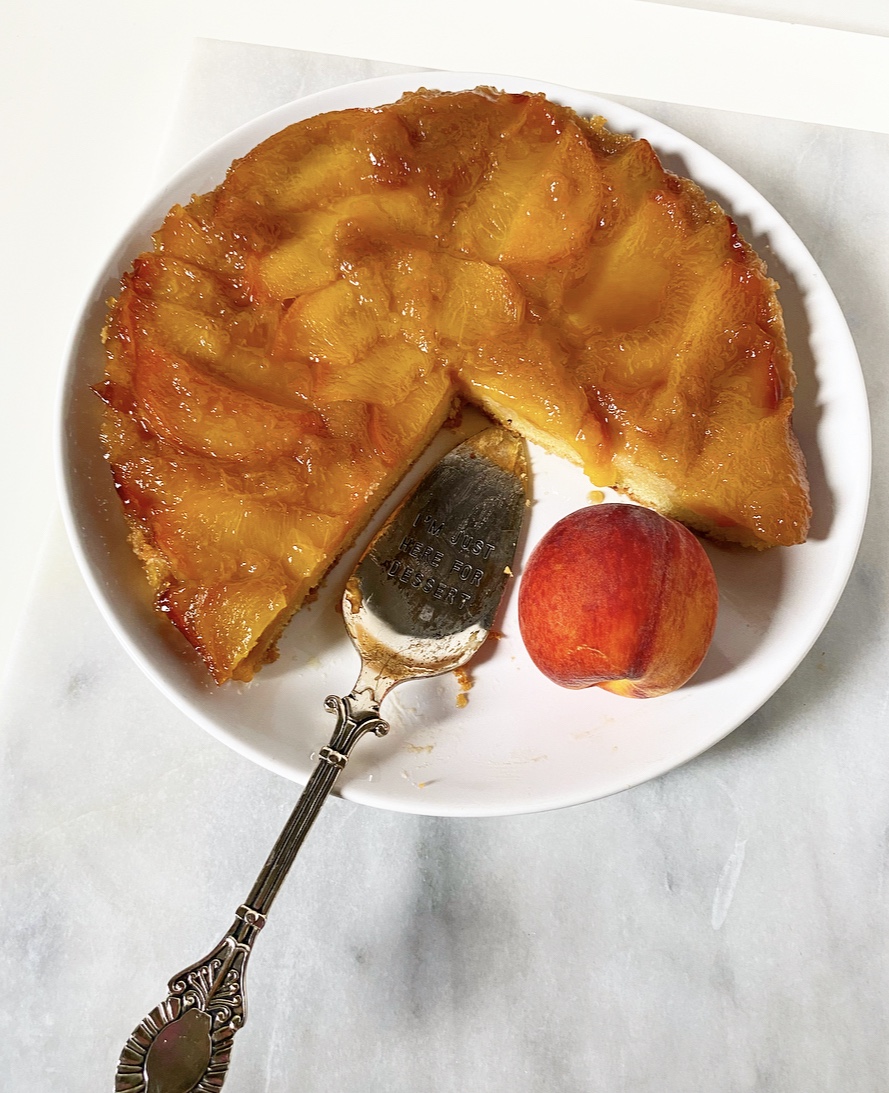 Peach Upside-Down Cake