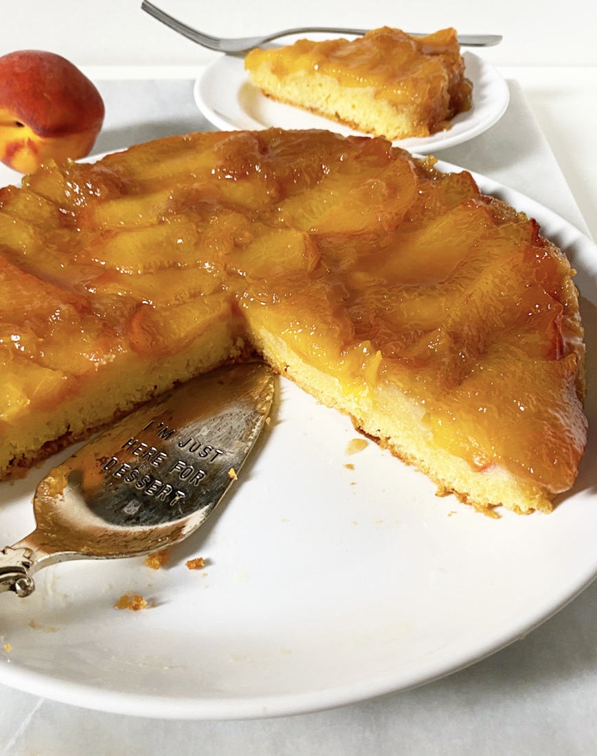 Peach Upside-Down Cake