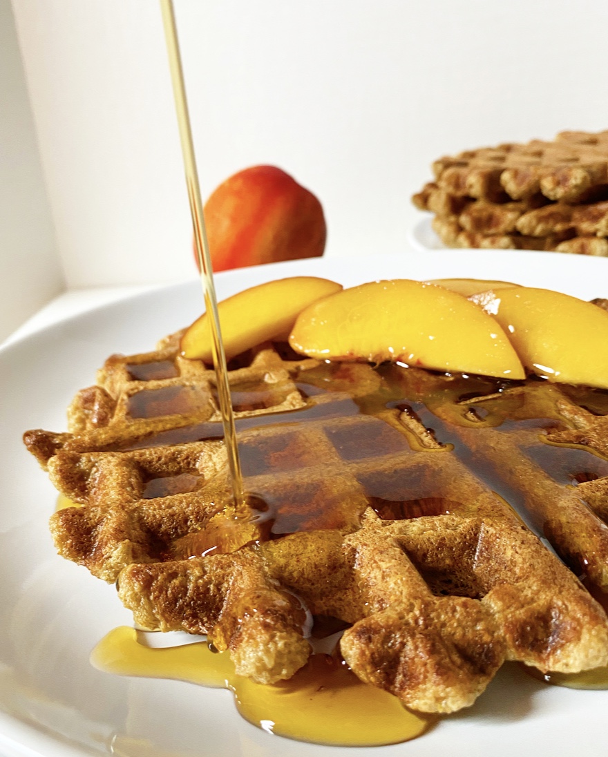 Oatmeal Waffles {Vegan & Gluten-Free}