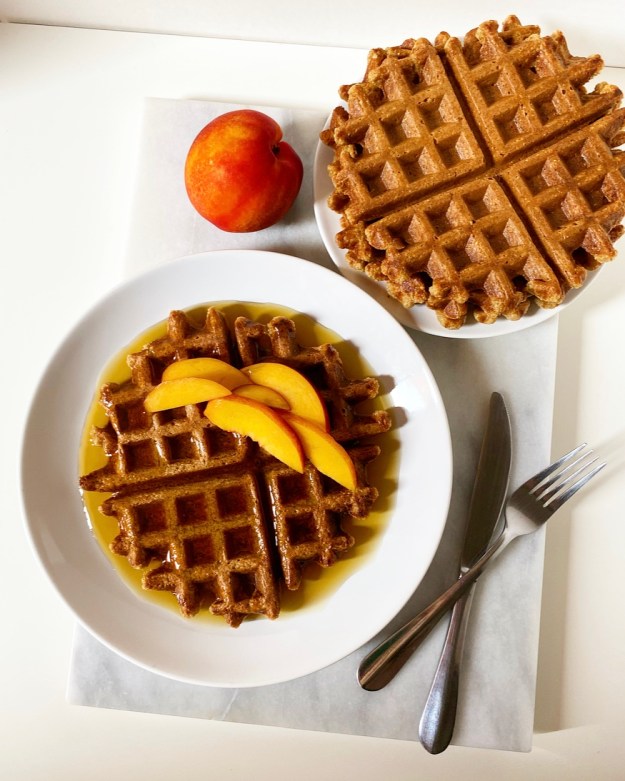Oatmeal Waffles {Vegan & Gluten-Free}
