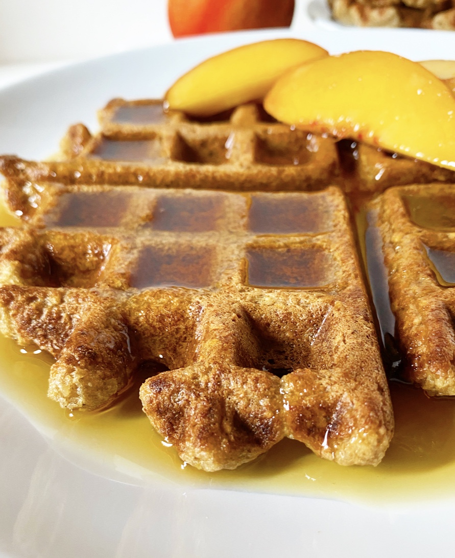Oatmeal Waffles {Vegan & Gluten-Free}