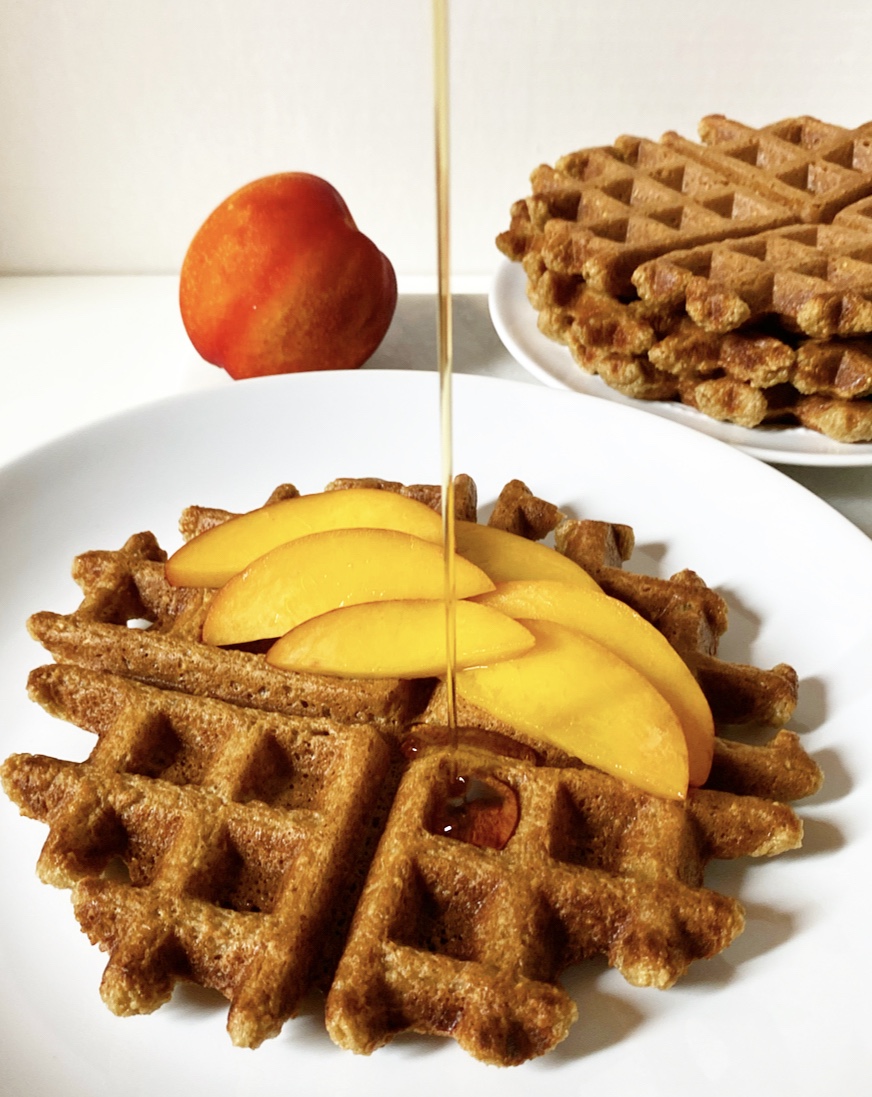 Oatmeal Waffles {Vegan & Gluten-Free}