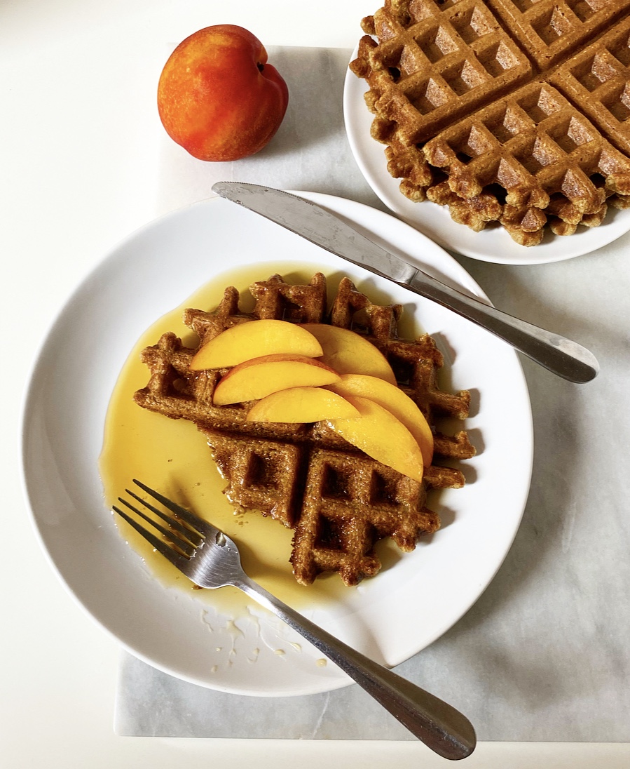 Oatmeal Waffles {Vegan & Gluten-Free}