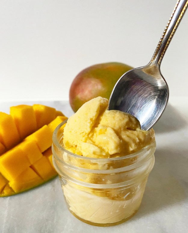 Easiest Ever Mango Sherbet