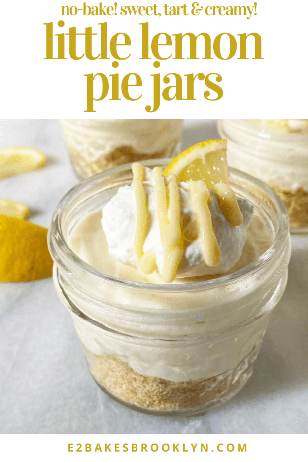 Little Lemon Pie Jars