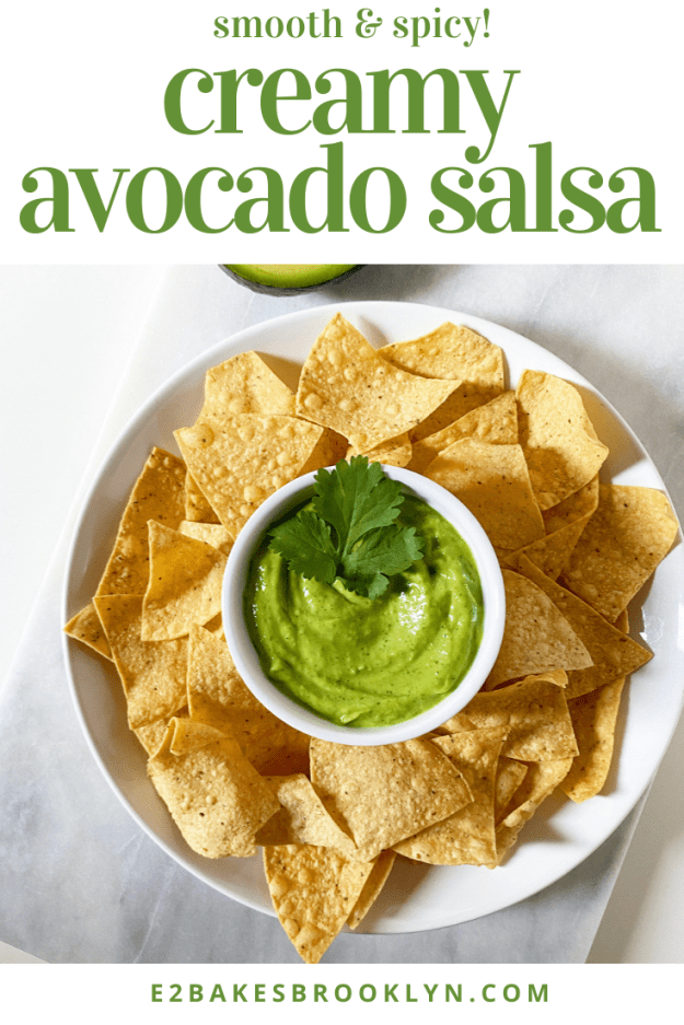 Creamy Avocado Salsa