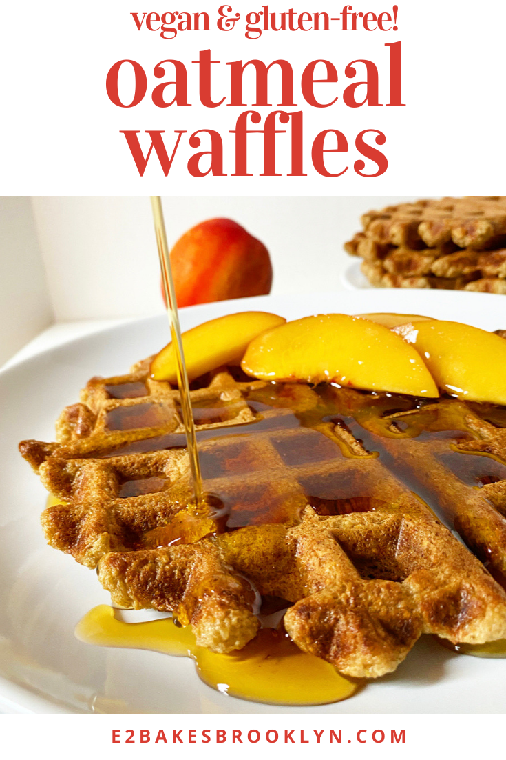 Oatmeal Waffles {Vegan & Gluten-Free}