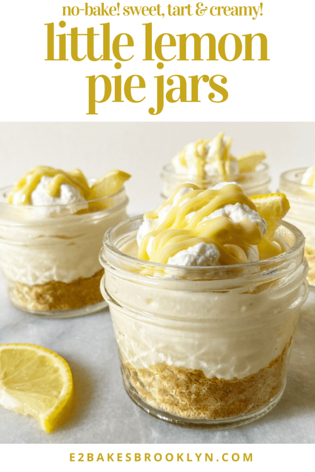 Little Lemon Pie Jars