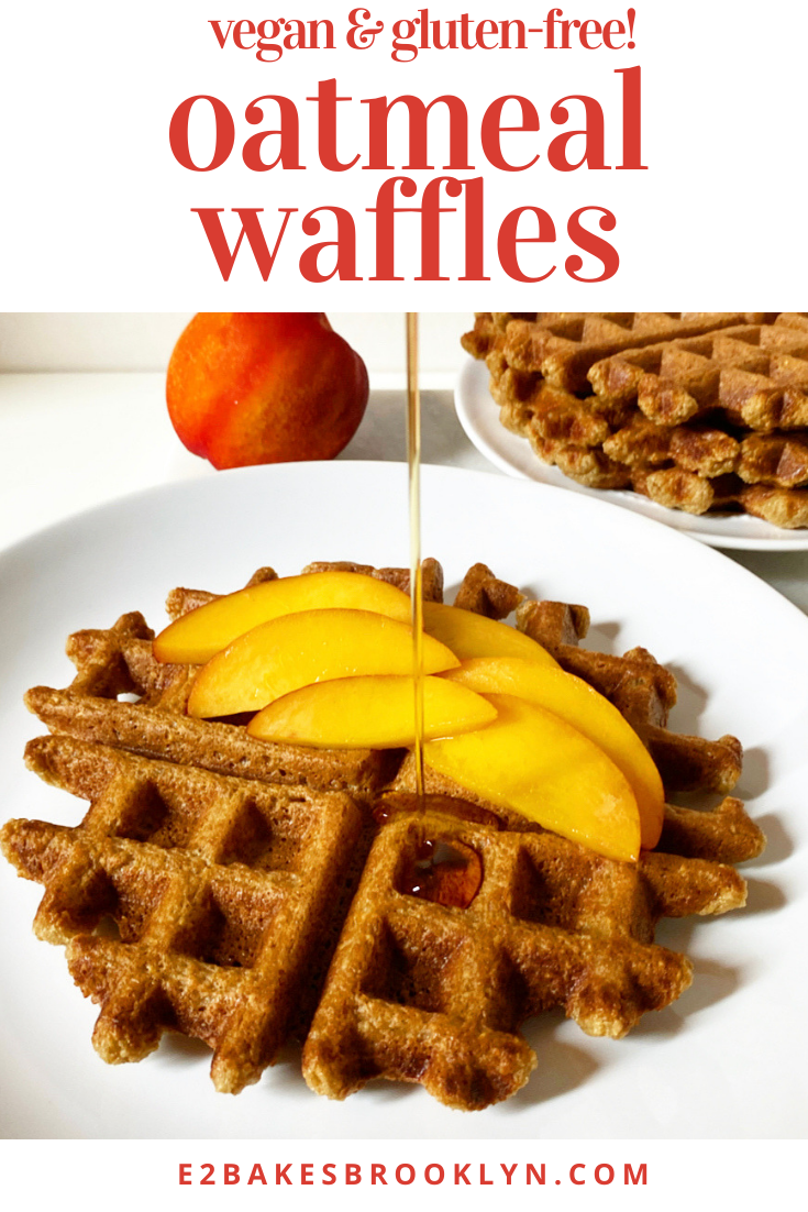 Oatmeal Waffles {Vegan & Gluten-Free}