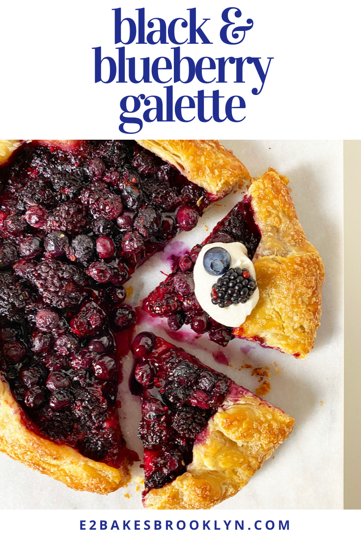 Black & Blueberry Galette