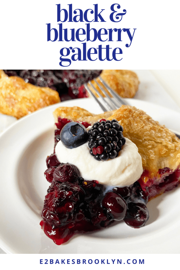 Black & Blueberry Galette