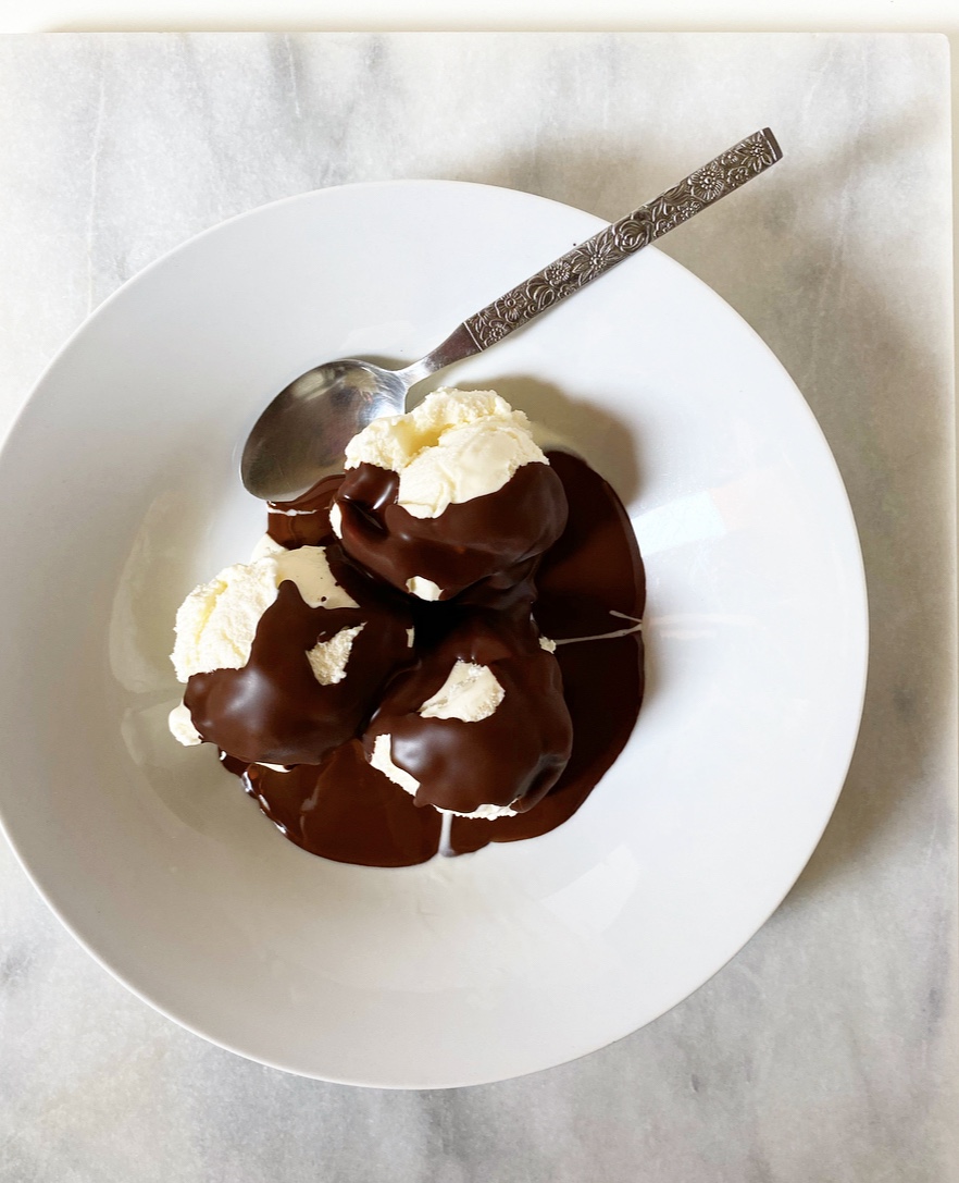 Homemade Chocolate Shell