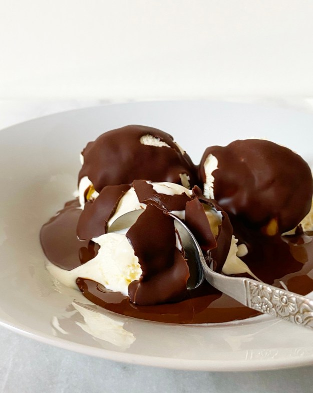 Homemade Chocolate Shell