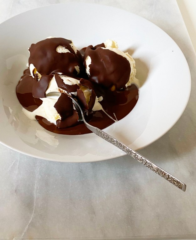 Homemade Chocolate Shell