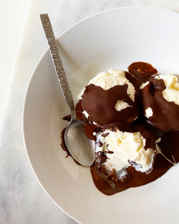 Homemade Chocolate Shell