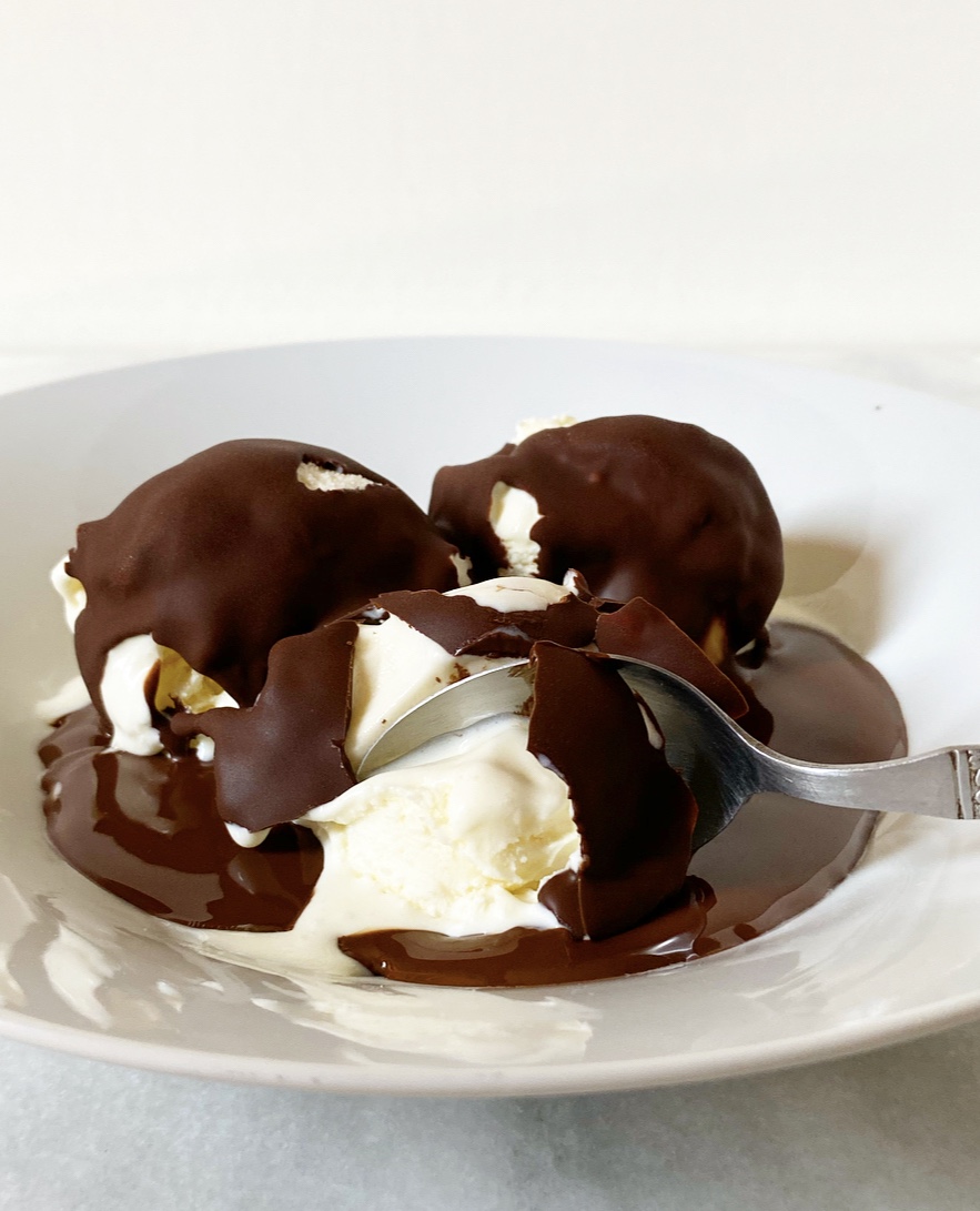 Homemade Chocolate Shell