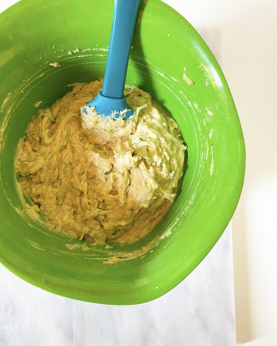 Zucchini Coffee Cake Muffins