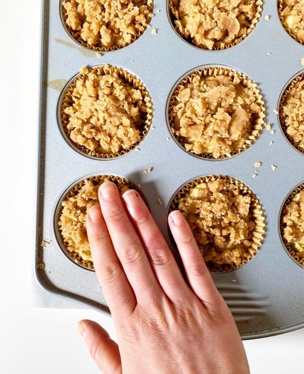 Zucchini Coffee Cake Muffins
