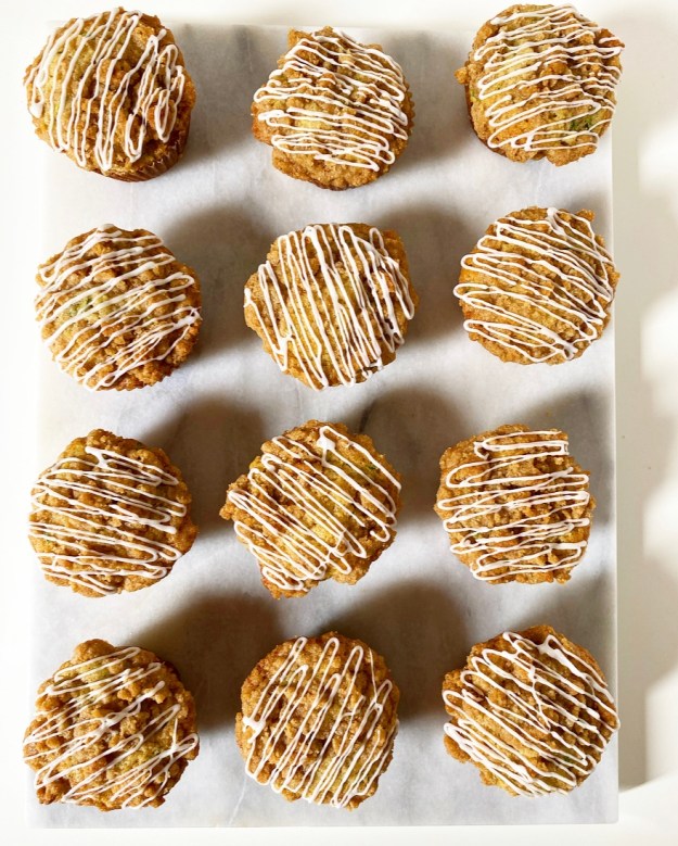 Zucchini Coffee Cake Muffins