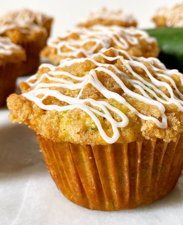 Zucchini Coffee Cake Muffins