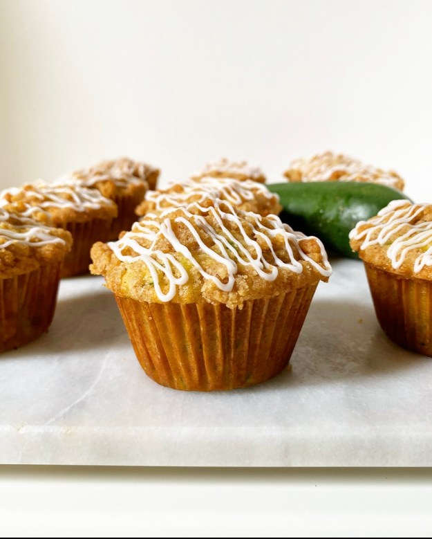 Zucchini Coffee Cake Muffins