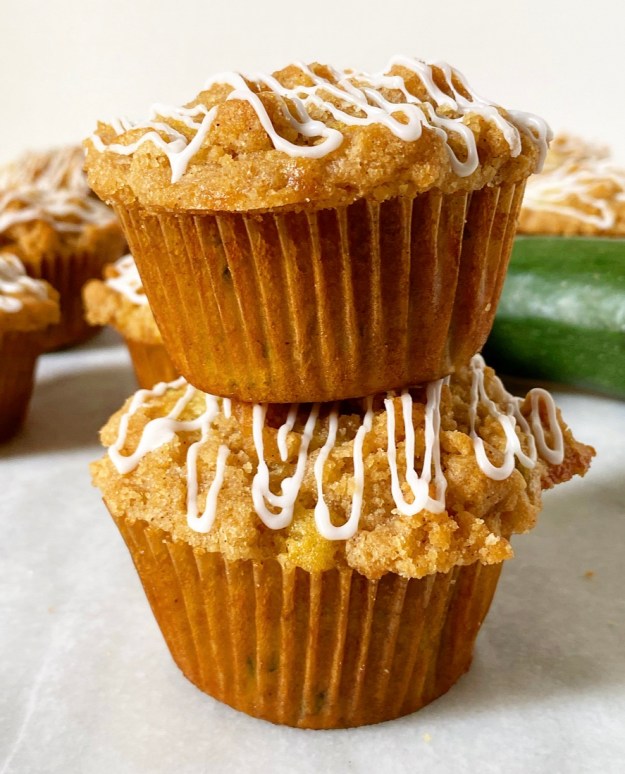 Zucchini Coffee Cake Muffins
