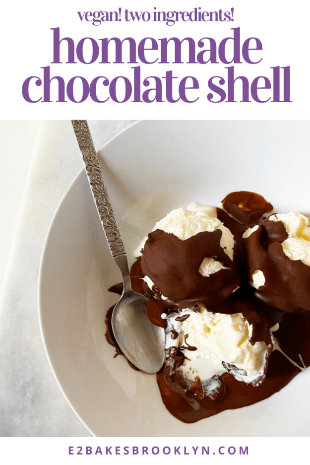 Homemade Chocolate Shell