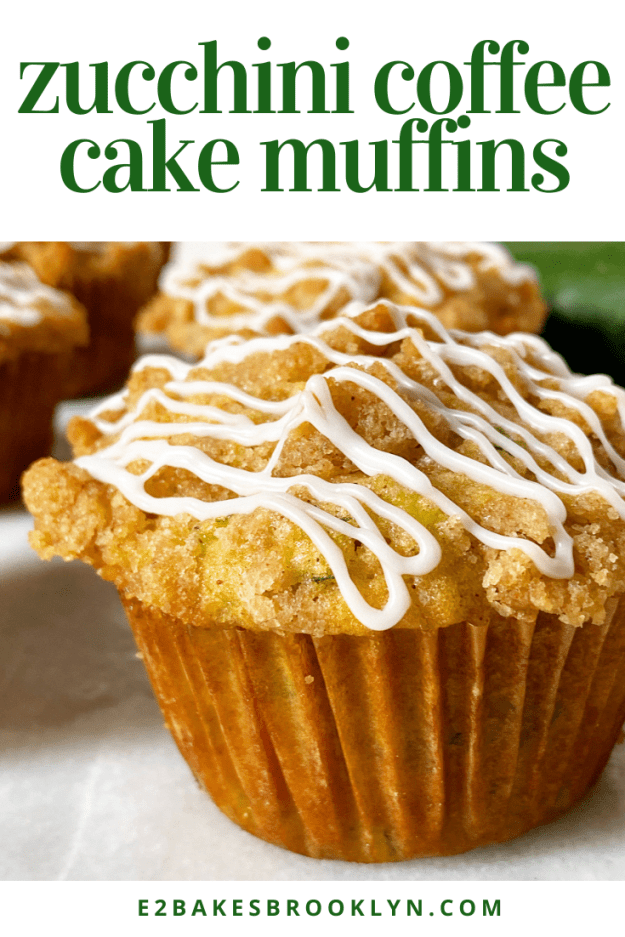 Zucchini Coffee Cake Muffins