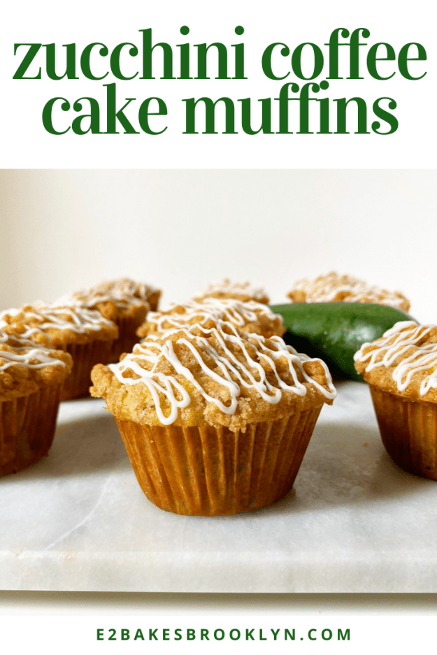 Zucchini Coffee Cake Muffins