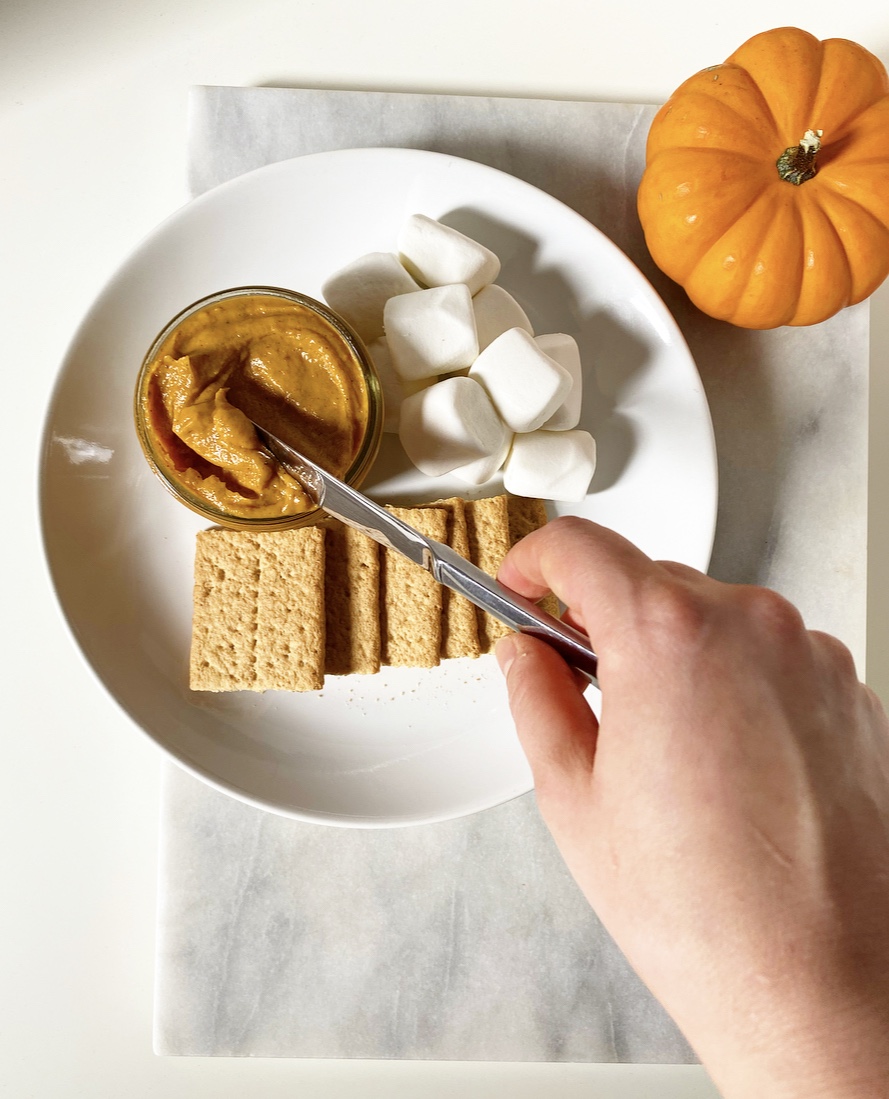 Pumpkin Spice Spread & Pumpkin Pie S’mores