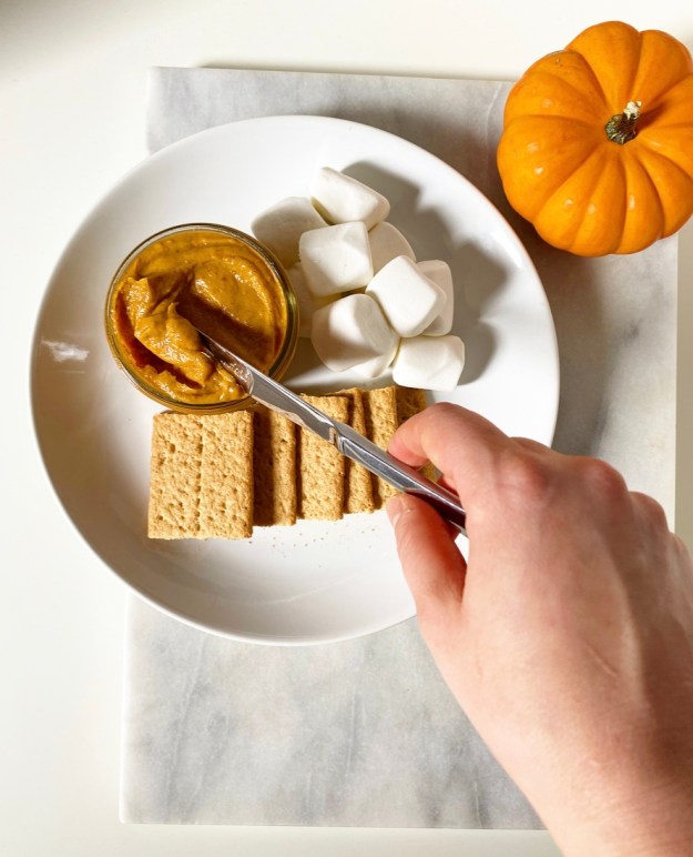 Pumpkin Spice Spread & Pumpkin Pie S’mores