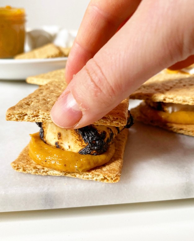 Pumpkin Spice Spread & Pumpkin Pie S’mores