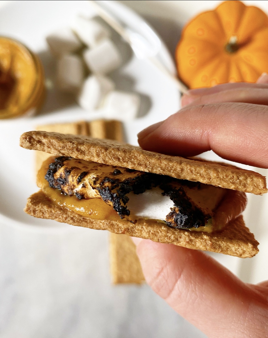 Pumpkin Spice Spread & Pumpkin Pie S’mores