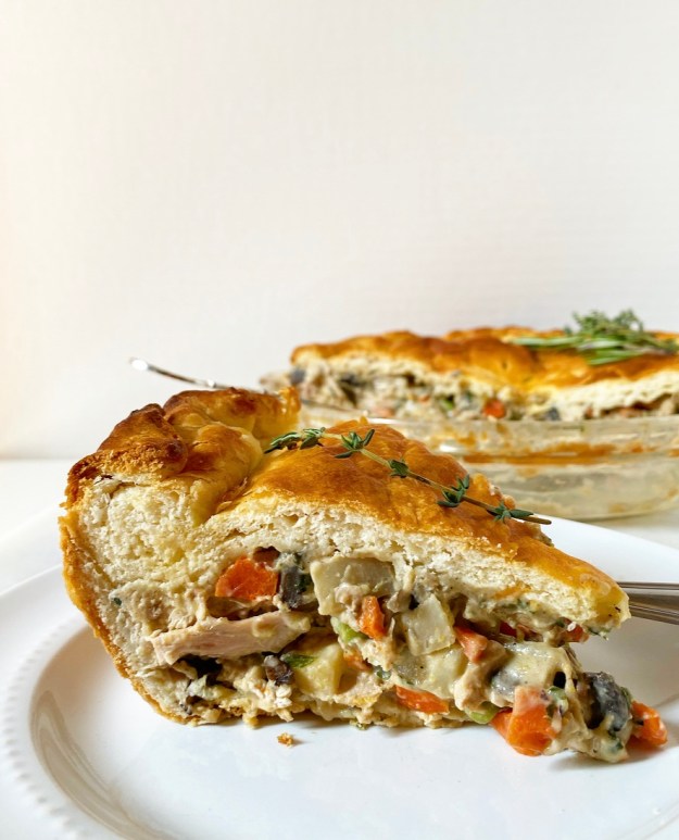 Chicken Pot Pie with Buttermilk Biscuit Crust
