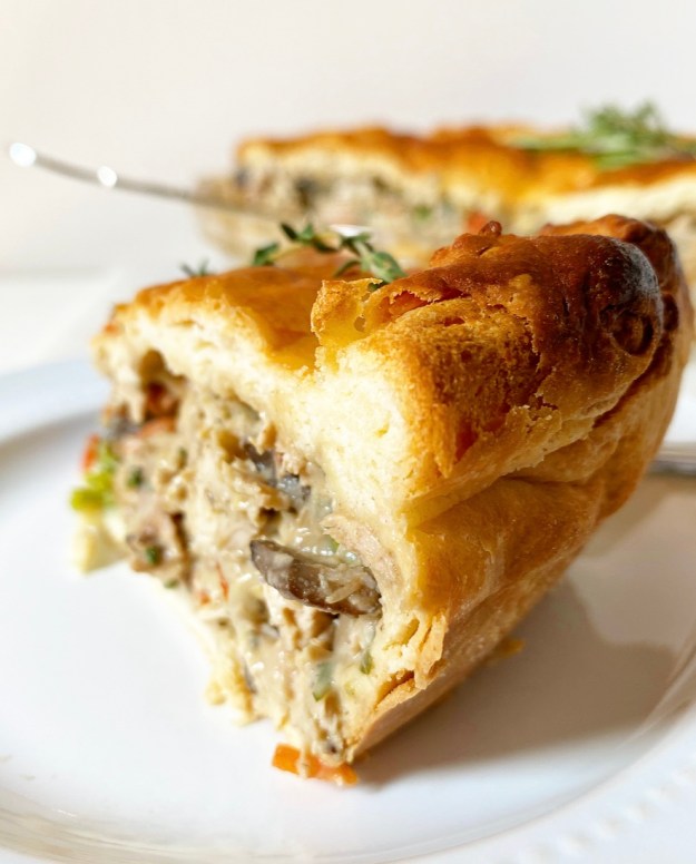 Chicken Pot Pie with Buttermilk Biscuit Crust