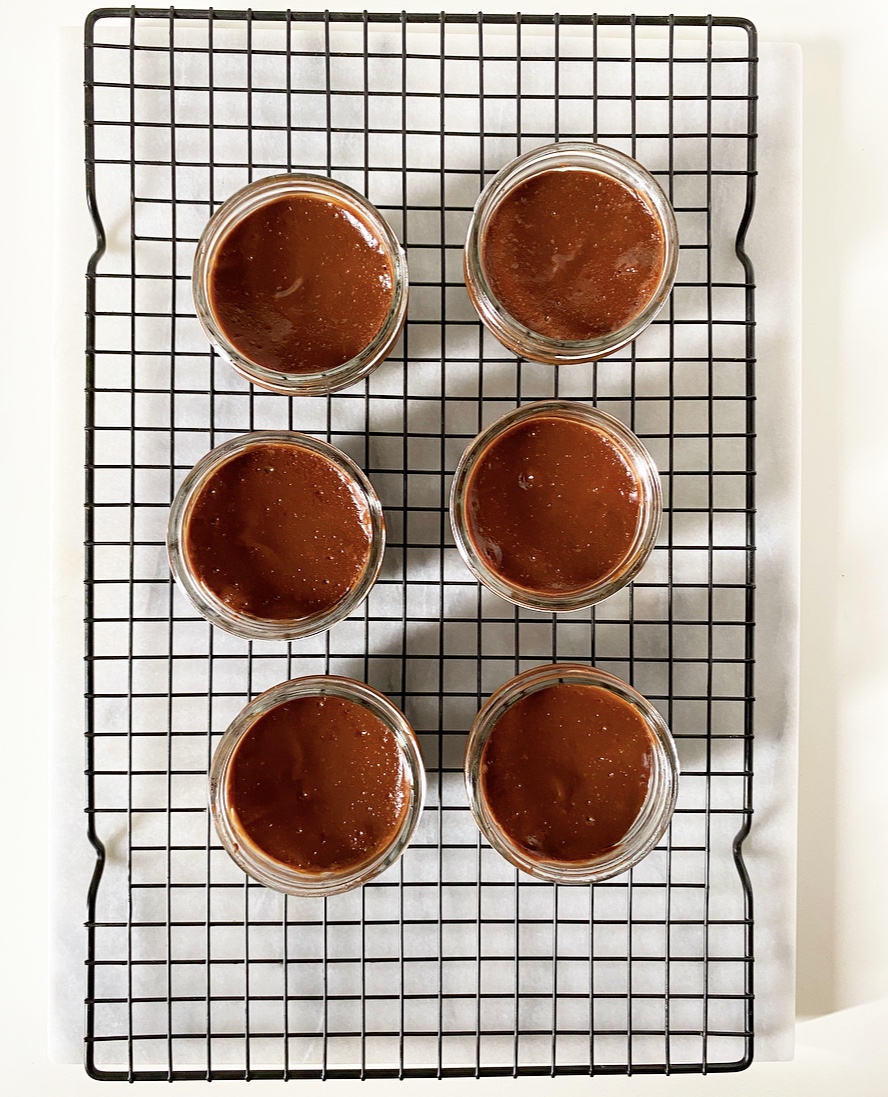 Mini Mason Jar Chocolate Cheesecakes