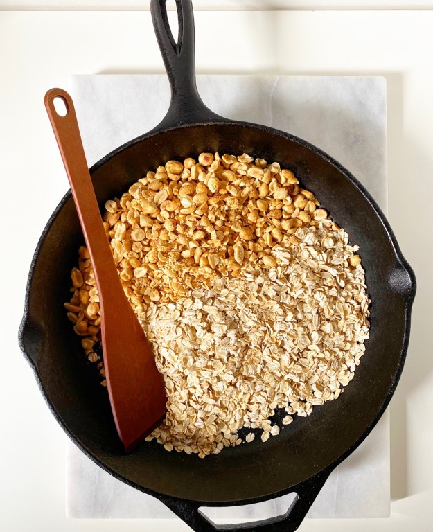 Easy Stovetop Peanut Butter Granola