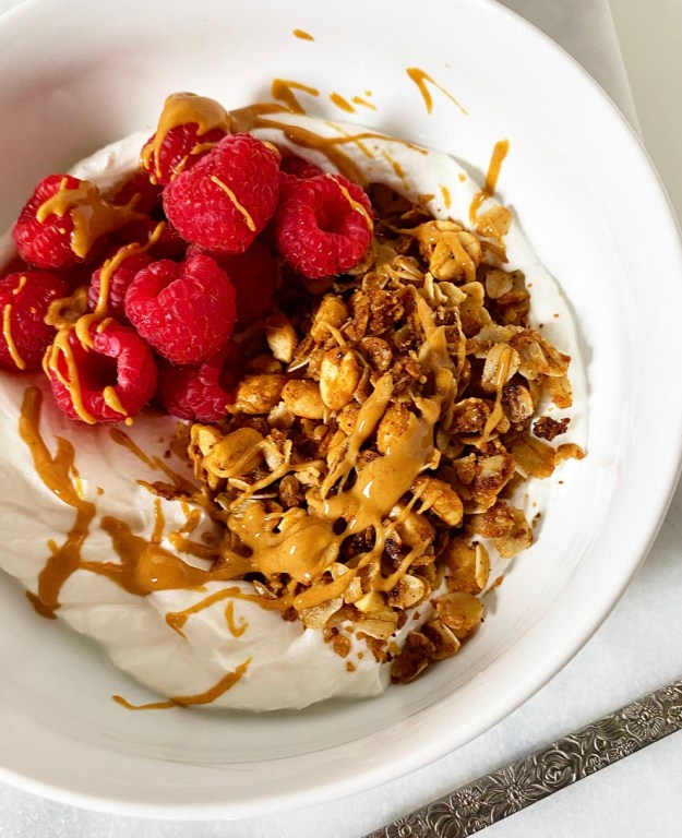 Easy Stovetop Peanut Butter Granola