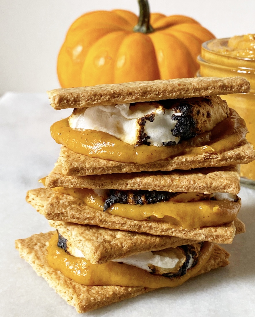 Pumpkin Spice Spread & Pumpkin Pie S’mores