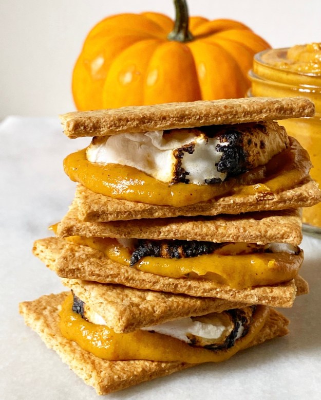 Pumpkin Spice Spread & Pumpkin Pie S’mores