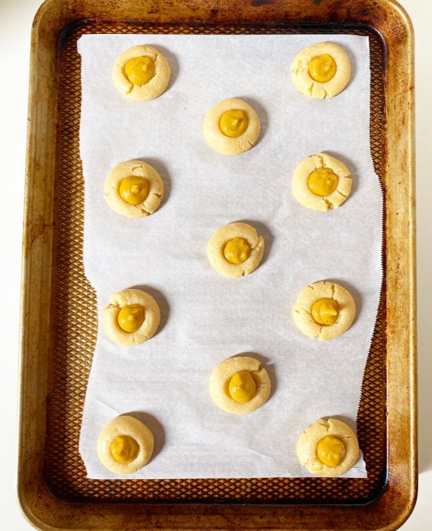 Pumpkin Pie Thumbprints