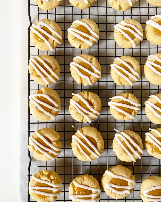 Pumpkin Pie Thumbprints