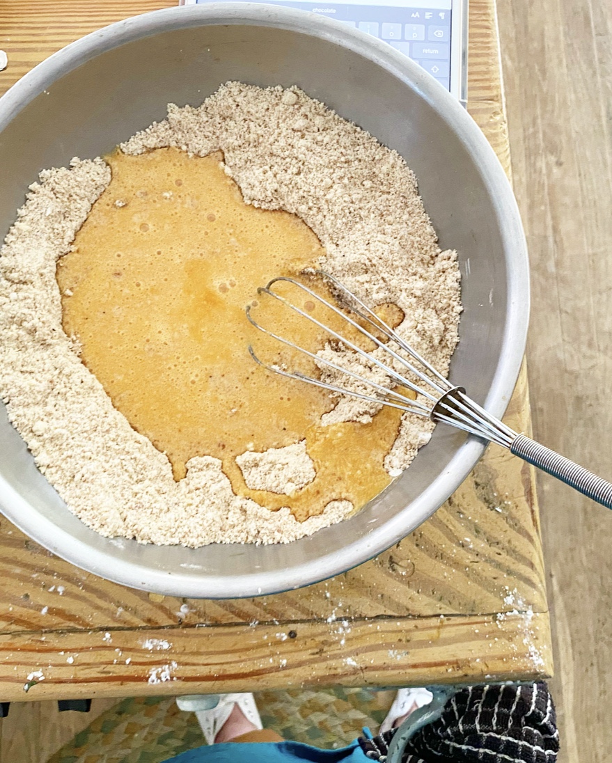 Pumpkin Sheet Cake with Maple Frosting {Vegan & Gluten-Free}